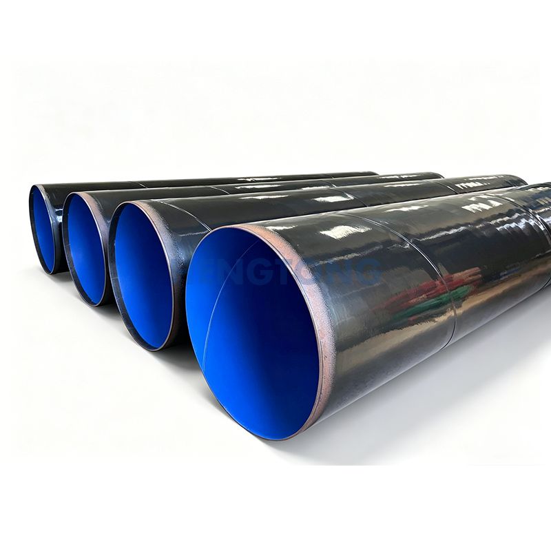 Polyethylene anti-corrosion steel pipe
