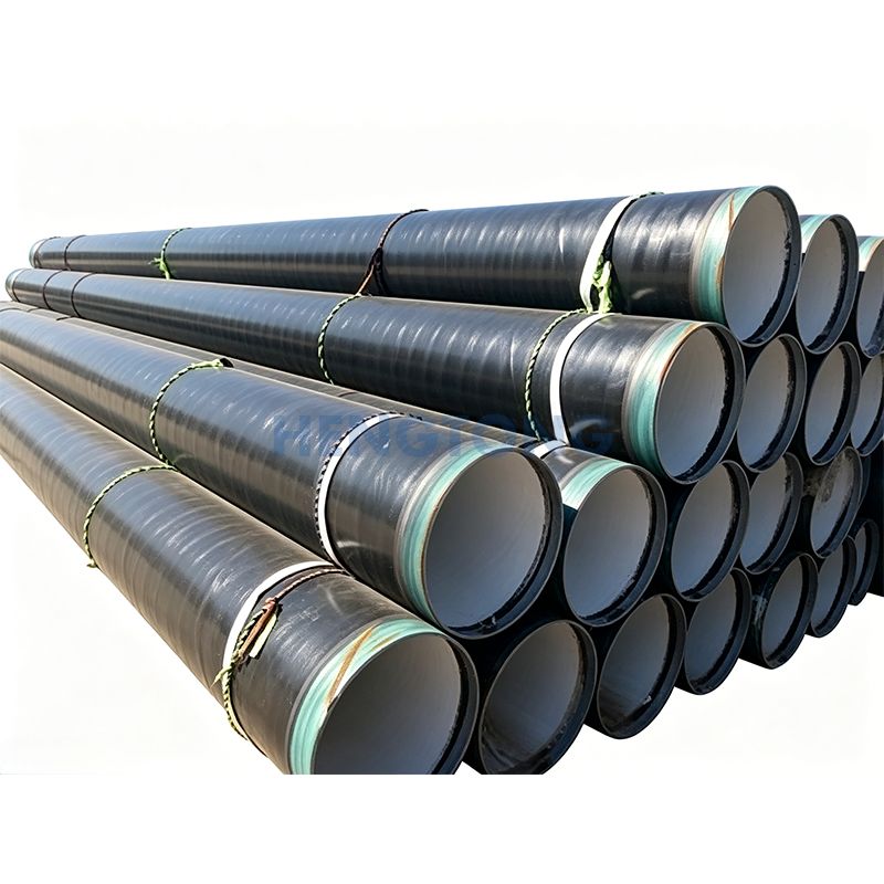 Coated anti-corrosion steel pipe