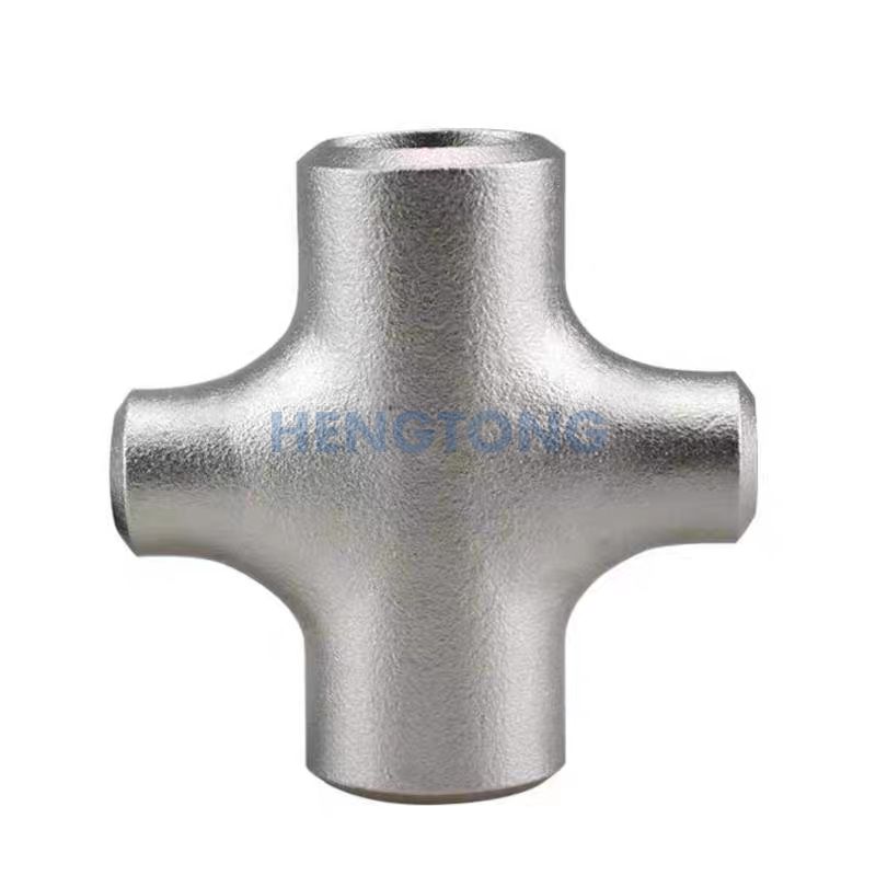Reducing four-way fitting