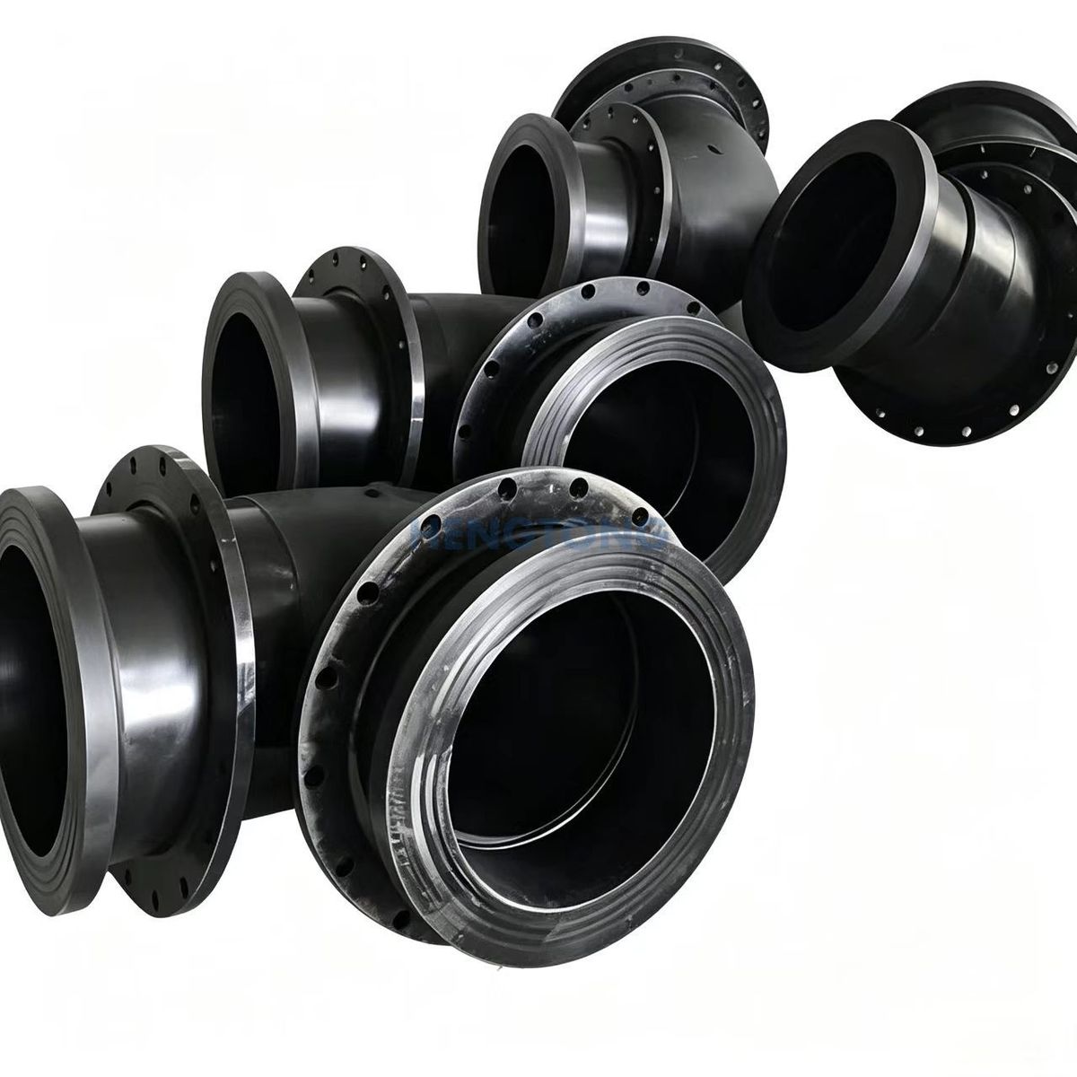 Ultra-high-molecular-weight polyethylene elbow
