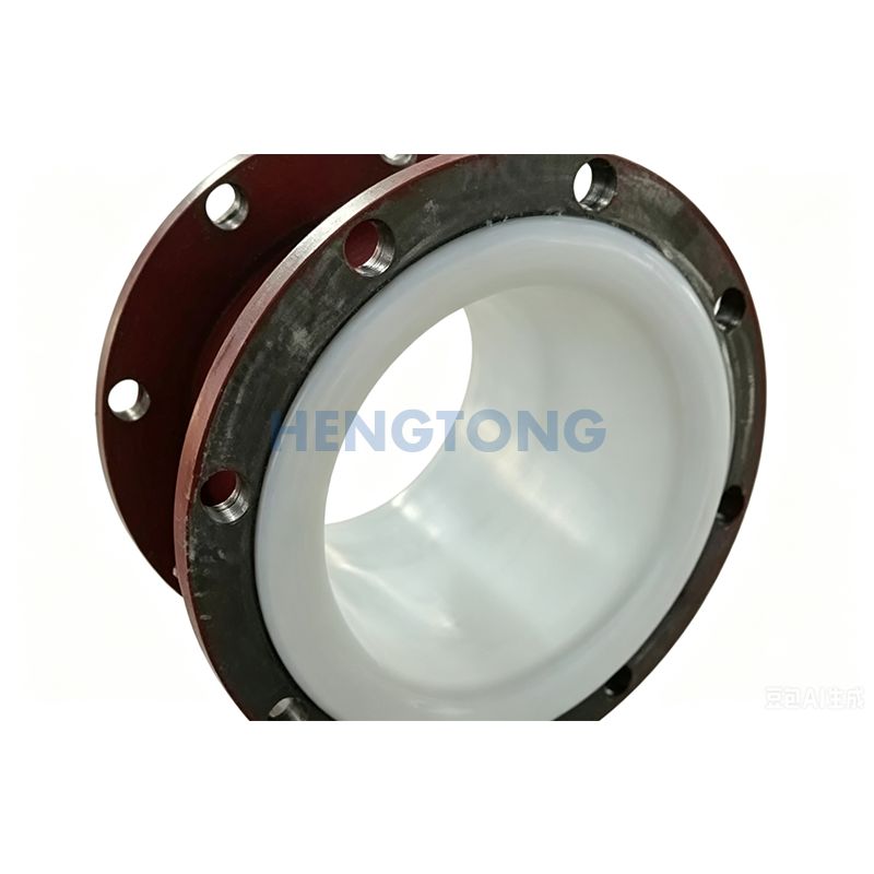 Plastic-lined flange