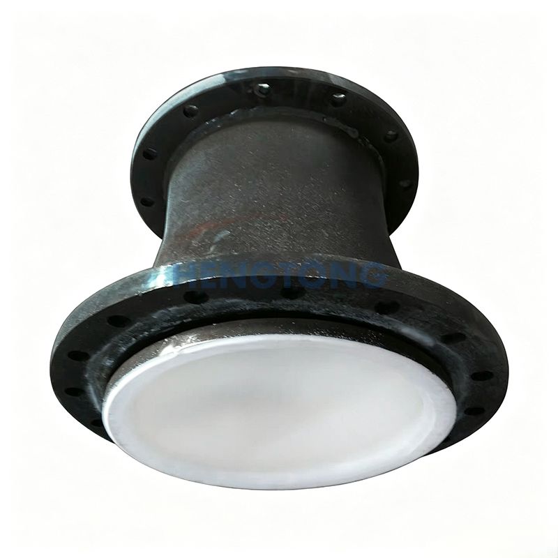 Plastic-lined reducer pipe