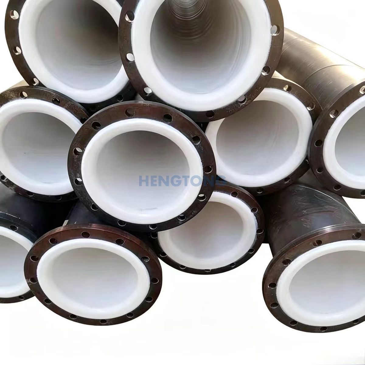 Steel-lined PO corrosion-resistant pipe