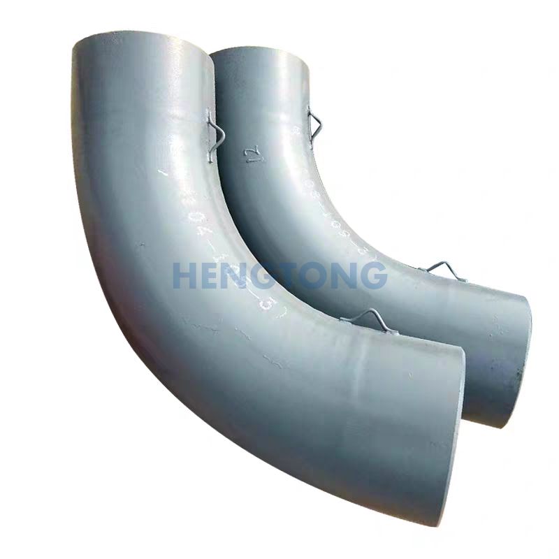 Bimetallic wear-resistant elbow