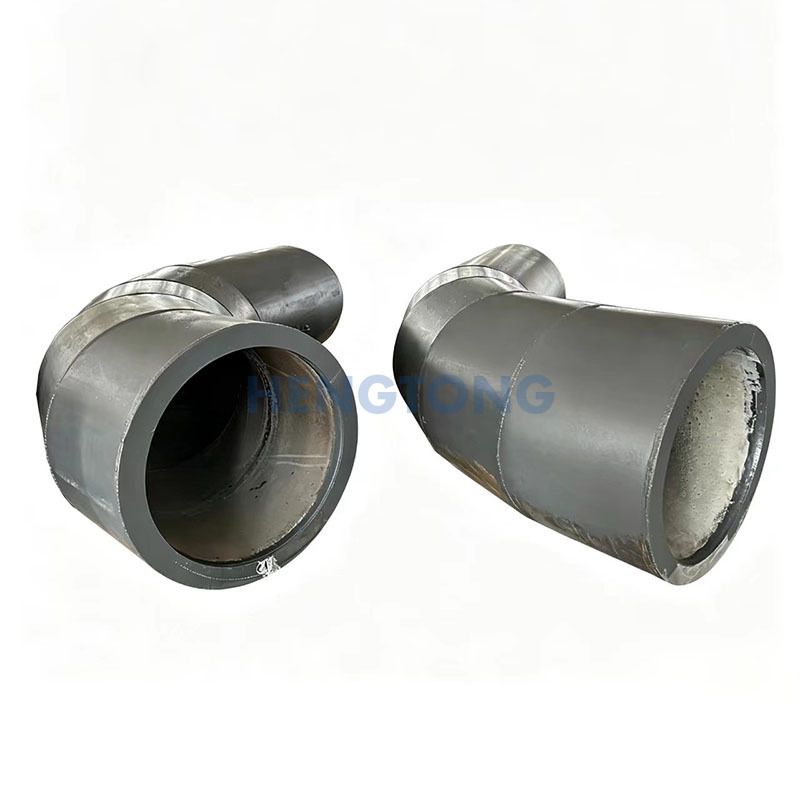 Silicon carbide wear-resistant bent pipe