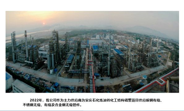 Supplier — Anqing Petrochemical Refining-to-Chemical Restructuring Project